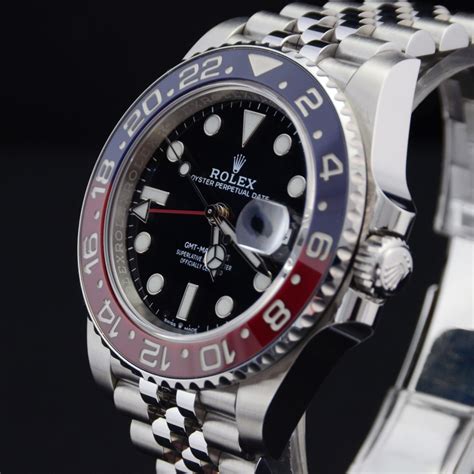 rolex oro e acciaio gmt 2 blu|Rolex GMT Master II “Pepsi” 126710 BLRO, la recensione .